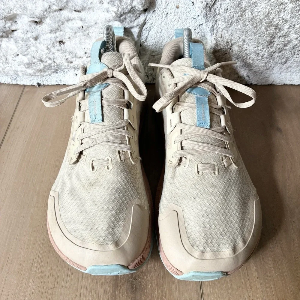 Altra Lone Peak 7 Zero Drop Minimalist Trail Running Hiking Shoes Tan Womens 9